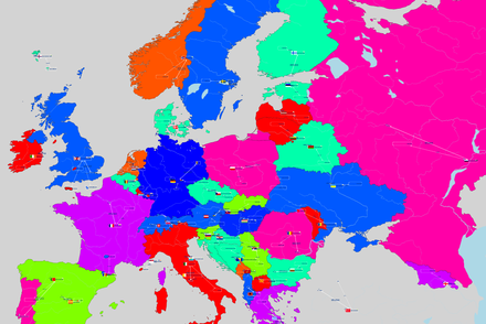 Sample Spoc-Web View: Continents~Europe; Click to view Full-Screen